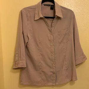 Millennium tan blouse size Large
